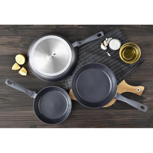 Сковорода Bergner Titan, 28см (BG-7927-GY)