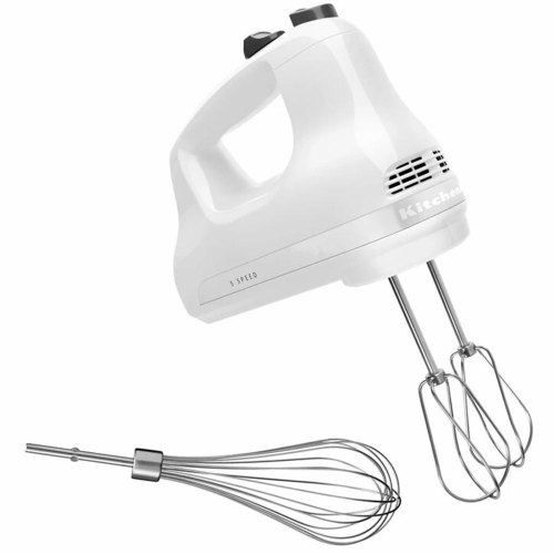 Міксер ручний KitchenAid Classic, 5 швидкостей, білий (5KHM5110EWH)