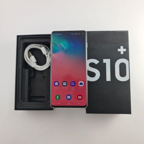 Смартфон Samsung Galaxy S10+ (G975F) 128Gb Ceramic White (SM-G975FCWDSEK) USED **