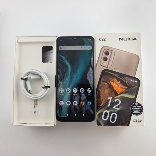 Смартфон Nokia C22 3/64Gb Charcoal (TA-1533) USED **
