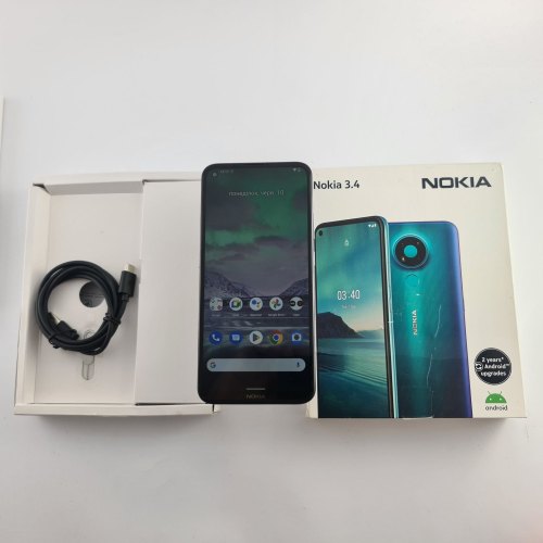 Смартфон Nokia 3.4 3/64Gb Purple (TA-1283) USED **