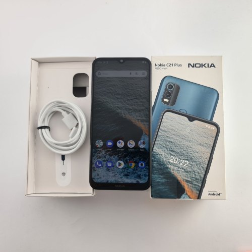 Смартфон Nokia C21 Plus 3/32Gb Dark Cyan (TA-1433) USED **