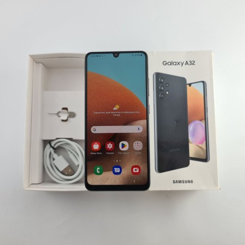 Смартфон Samsung Galaxy A32 (A325F) 64Gb Black (SM-A325FZKDSEK) USED **