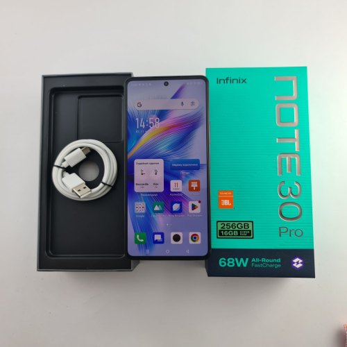 Смартфон Infinix Note 30 Pro ( X678B) 8/256Gb Magic Black USED **