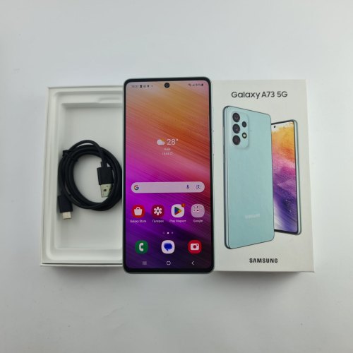 Смартфон Samsung Galaxy A73 (A736B) 128Gb Mint (SM-A736BLGDSEK) USED **