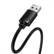 Кабель USB Type-А Baseus AirJoy Series USB-A to USB-A 5m Black (B00631103111-05)