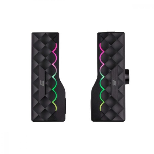 Акустична система 2.0, 2E PCS232 RGB, Soundbar, USB, Black
