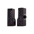 Акустична система 2.0, 2E PCS232 RGB, Soundbar, USB, Black