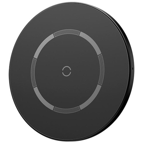 Бездротовий зарядний пристрій Baseus Simple Magnetic Чорний (WXJK-E01)