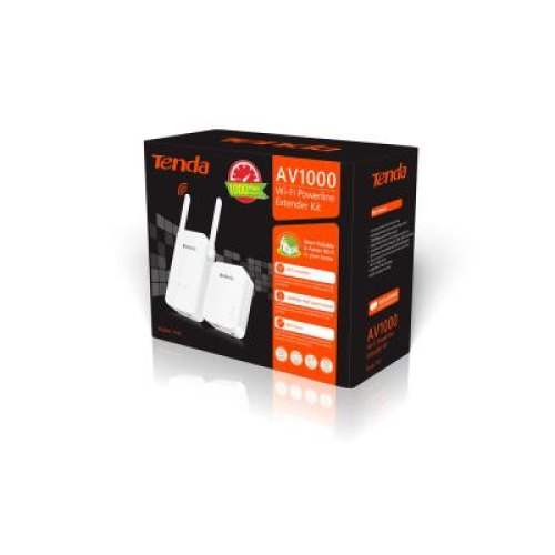 Комплект адаптерів Powerline Tenda PH5 AV1000 (P3 1шт, PA6 1шт)