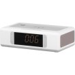 Акустична док-станція 2E SmartClock Wireless Charging, Alarm Clock, Bluetooth, FM, USB, AUX White