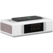 Акустична док-станція 2E SmartClock Wireless Charging, Alarm Clock, Bluetooth, FM, USB, AUX White