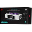Акустична док-станція 2E SmartClock Wireless Charging, Alarm Clock, Bluetooth, FM, USB, AUX White