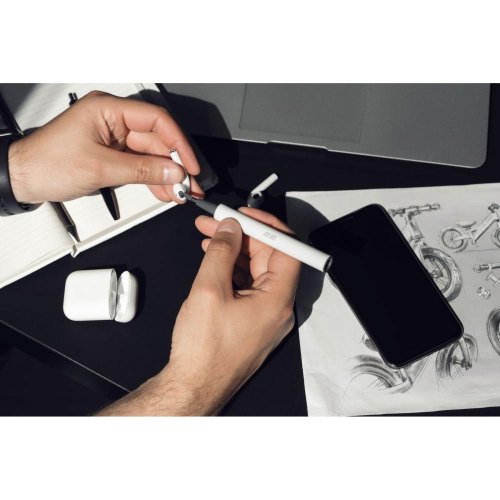 Очисний набір 2E для навушників 3в1, біло-сірий