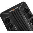 Лінійно-інтерактивне ДБЖ LogicPower-600VA-8PS (360Вт)