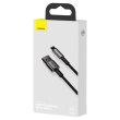 Кабель Baseus Tungsten Gold USB to Lightning 2.4A 1M Чорний (CALWJ-01)