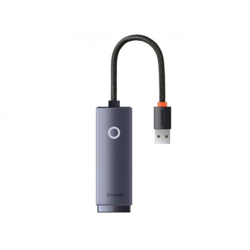 USB Hub Baseus Lite USB-A to RJ45 Ethernet 100Mbps Чорний (WKQX000001)