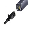 USB Hub Baseus Lite USB-A to RJ45 Ethernet 100Mbps Чорний (WKQX000001)