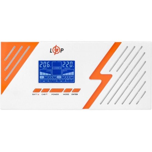 ДБЖ з правильною синусоїдою 12V LogicPowerM-PSW-1500VA (1050Вт) White