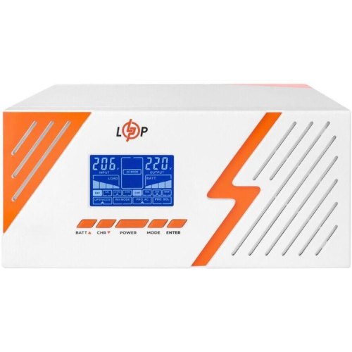 ДБЖ з правильною синусоїдою 12V LogicPowerM-PSW-1500VA (1050Вт) White