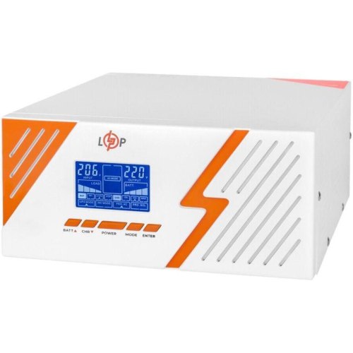 ДБЖ з правильною синусоїдою 12V LogicPowerM-PSW-1500VA (1050Вт) White