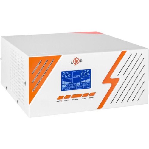 ДБЖ з правильною синусоїдою 12V LogicPowerM-PSW-1500VA (1050Вт) White