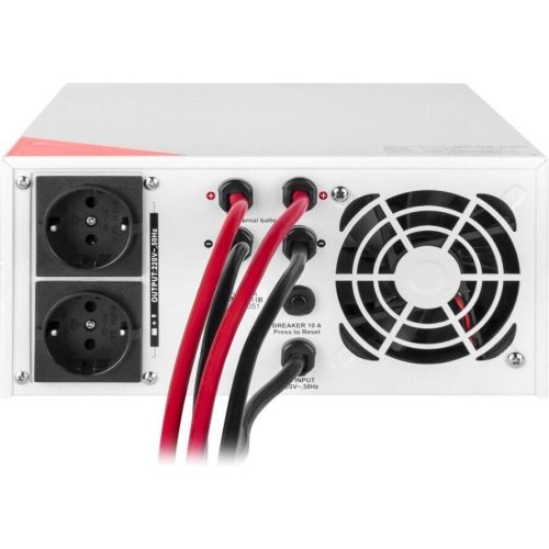 ДБЖ з правильною синусоїдою 12V LogicPowerM-PSW-1500VA (1050Вт) White