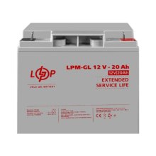 Акумулятор гелевий LogicPowerM-GL 12V - 20 Ah