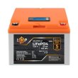 Акумулятор LogicPower LiFePO4 12,8V - 32 Ah (410Wh) (BMS 50А/25A) пластик LCD для ДБЖ