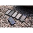 Зовнішній акумулятор Power Bank 2E Solar 8000mAh, вбудований LED-ліхтар, чорний