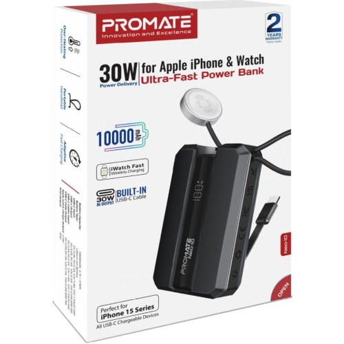 Зовнішній акумулятор Power Bank 2E Solar 8000mAh, вбудований LED-ліхтар, чорний