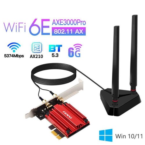 WiFi-адаптер, Fenvi PCE-AXE3000 (Intel AX210)