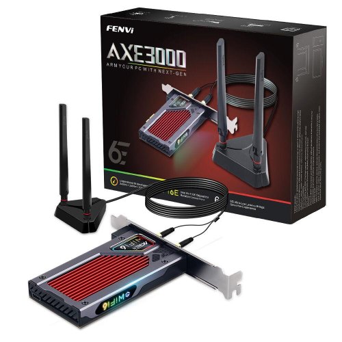 WiFi-адаптер, Fenvi FV-AXE3000RGB Gaming (Intel AX210)
