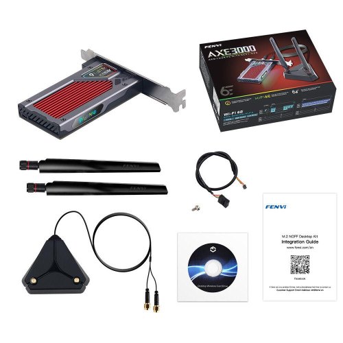 WiFi-адаптер, Fenvi FV-AXE3000RGB Gaming (Intel AX210)