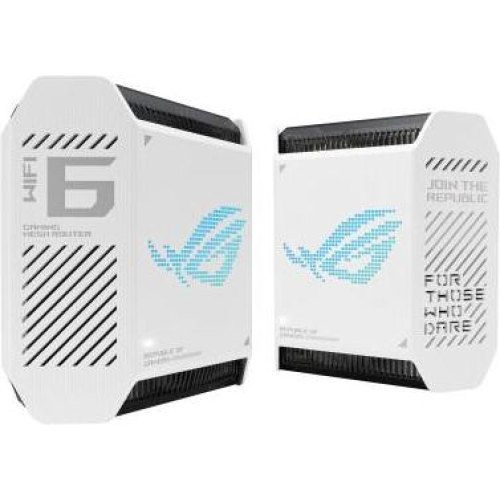Домашня Mesh Wi-Fi система Asus ROG Rapture Gaming Mesh System GT6 White 2pk