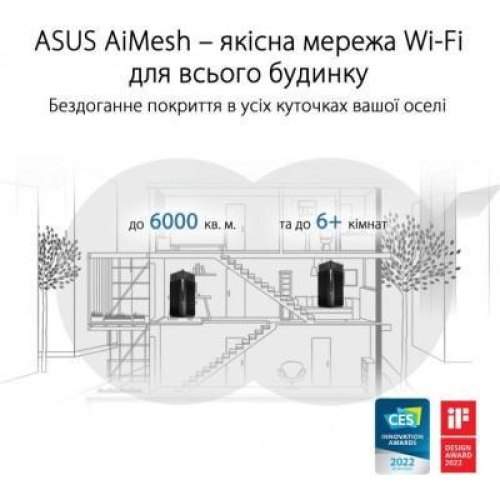 Домашня Mesh Wi-Fi система Asus ZenWiFi Pro ET12