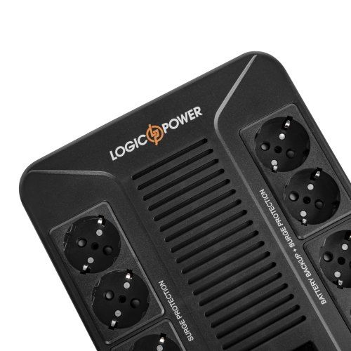 Лінійно-інтерактивне ДБЖ LogicPower-800VA-8PS (480Вт)