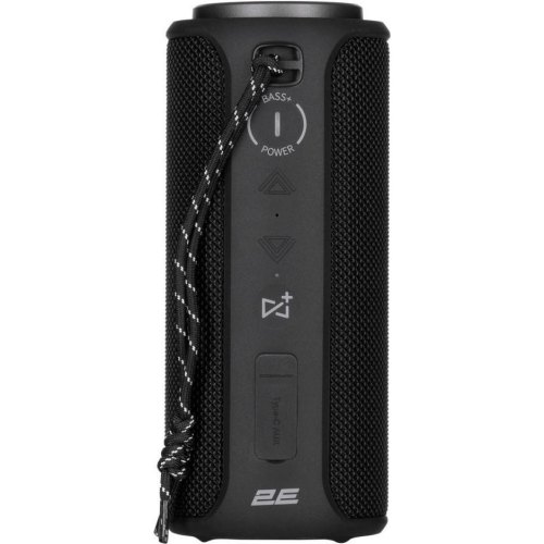 Портативна колонка 2E SoundXTube2 TWS, MP3, Wireless, Waterproof Black