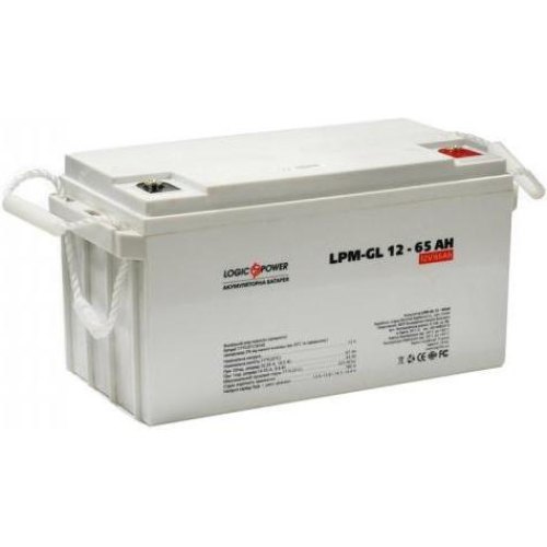 Акумулятор гелевий LogicPowerM-GL 12V - 65 Ah
