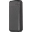 Зовнішній акумулятор Power Bank 2E 20000mAh, 18Вт, PD, QC, чорний