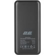 Зовнішній акумулятор Power Bank 2E 20000mAh, 18Вт, PD, QC, чорний