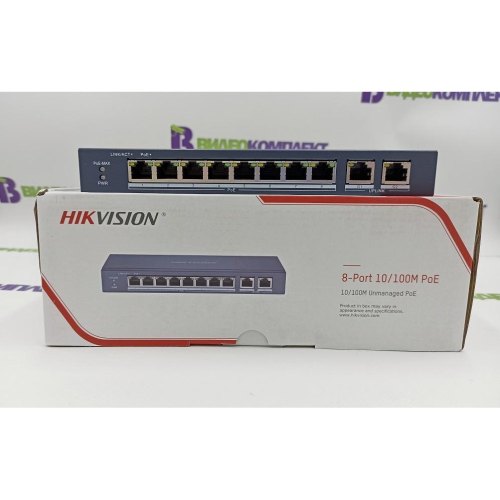 Комутатор Hikvision DS-3E0310P-E/M