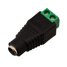 Конектор живлення GreenVision GV-DC (female) 100 шт