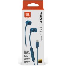 Навушники дротові JBL Tune 310C USB-C Blue (JBLT310CBLU)