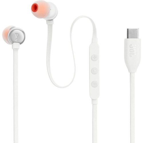 Навушники дротові JBL Tune 310C USB-C White (JBLT310CWHT)