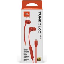 Навушники дротові JBL Tune 310C USB-C Red (JBLT310CRED)