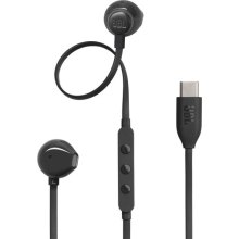 Навушники дротові JBL Tune 305C USB-C Black (JBLT305CBLK)