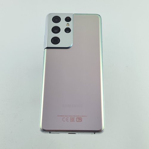 Смартфон Samsung Galaxy S21 Ultra (G998B) 128Gb Phantom Silver (SM-G998BZSDSEK) USED **