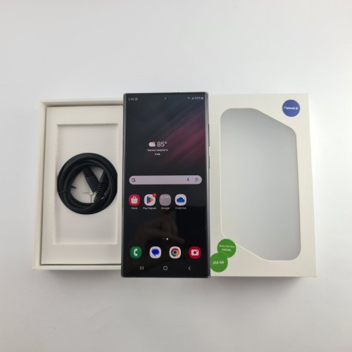 Смартфон Samsung Galaxy S22 Ultra (S908B) 1 SIM 256Gb Phantom Black (SM-S908BZKGSEK) USED **