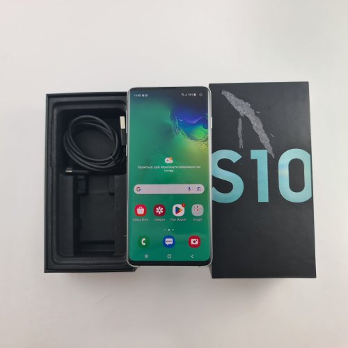 Смартфон Samsung Galaxy S10 (G973F) 128Gb Green (SM-G973FZGDSEK) USED **